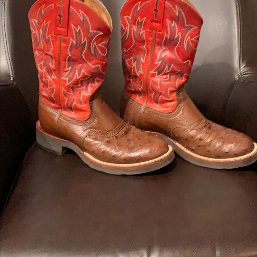 Ariat Ostrich boots Size 9D